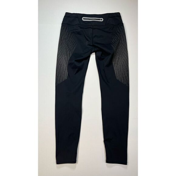 Athleta Sonar Reflective Dot Black Legging Run, Walking, Zip Pocket Size Medium - Picture 11 of 13